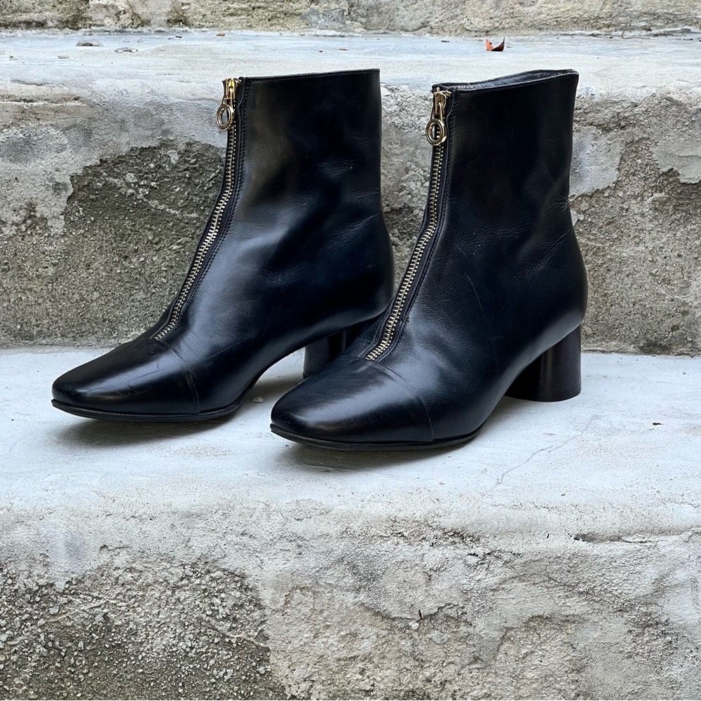 Napoleoni Leather Ankle Boots